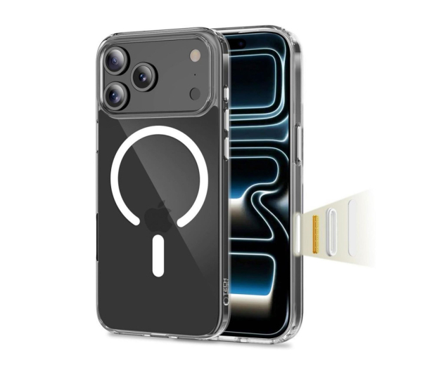 Tech-Protect Flexair Hybrid Cc Magsafe do Iphone 17 Pro Clear - 1359632 - zdjęcie